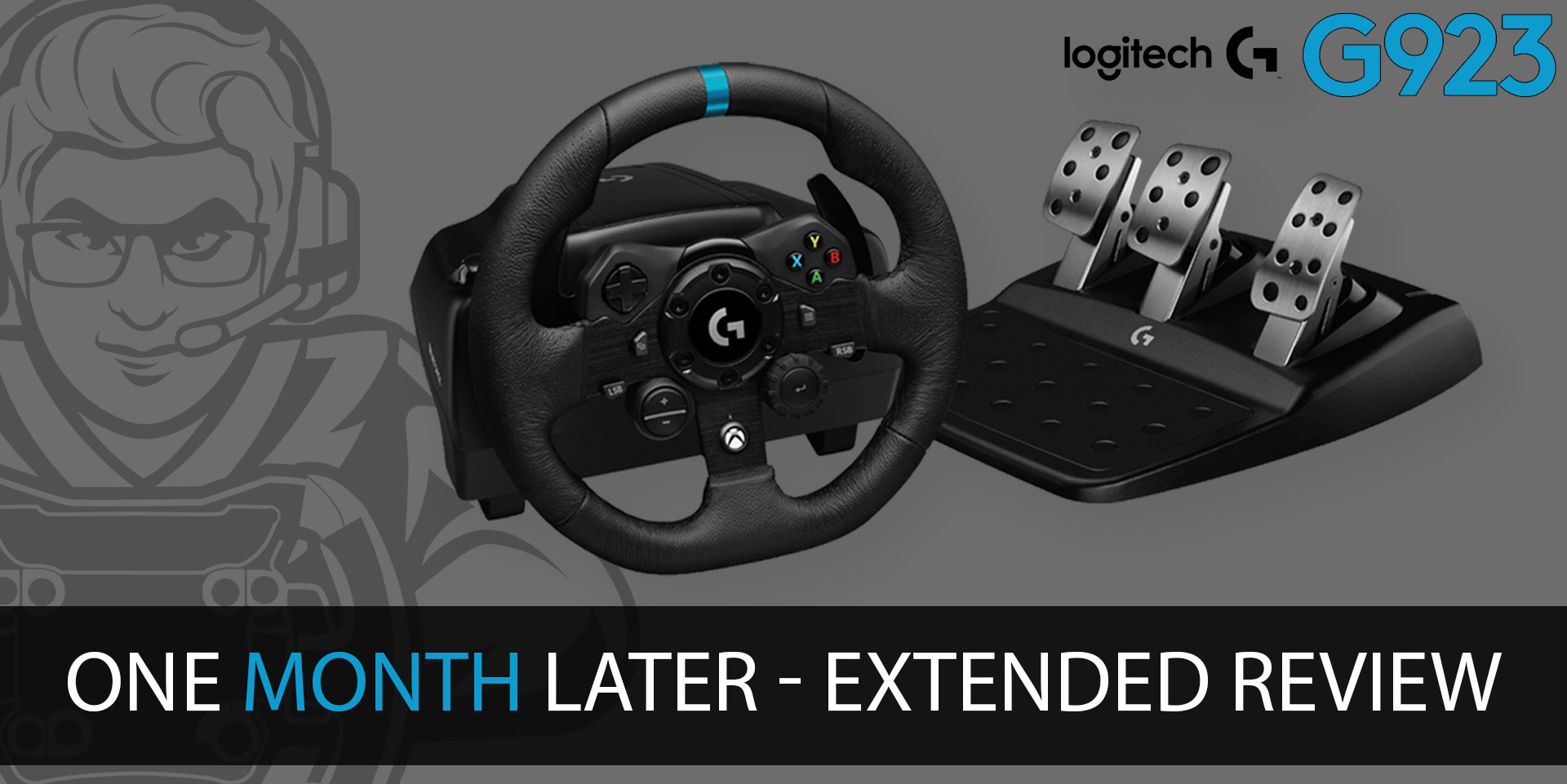 Get ready to feel the future of racing with the Logitech G923